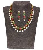 Sri Jagdamba Pearls Amithi Necklace Set