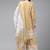 Yellow embroidered rayon ethnic-kurtis