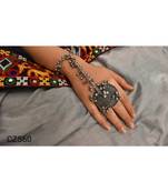 Hand harness oxidized, Haathphool ghungroo Indian Jewelry, hand jewellery, silver Oxidised Indian Jewelry