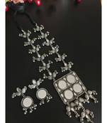 silver plated Alloy necklace-sets