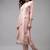Indo Era Baby Pink Embroidered Straight Kurta Trouser With Dupatta Set