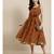 Mustard Patola Sleeveless Anarkali Dresses