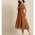 Mustard Patola Sleeveless Anarkali Dresses