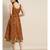 Mustard Patola Sleeveless Anarkali Dresses
