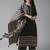 Indo Era Black Solid Straight Kurta With Palazzo Set