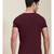 Burgundy Slim Fit MASCLN ORIGINAL tops