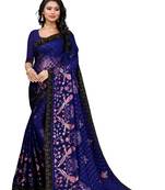 Chitrakshi Brasso Saree Hevy With Blouse