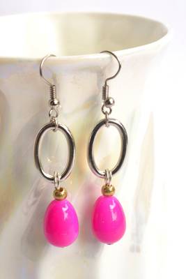 Semi Precious Tangy drop Earrings 1