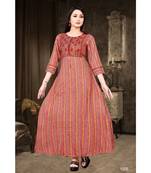 Red FANCY stitched gowns