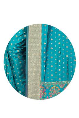 Chitrakshi Deginer Repiar Jaquard Saree With Blouse 4
