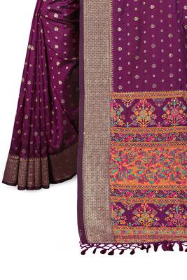 Chitrakshi Deginer Repiar Jaquard Saree With Blouse 5