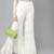 Indo Era White Solid Flared Sharara Palazzo