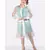WHITE POLY-ORGANZA TRENCH COAT