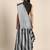 Grey woven pure cotton saree with blouse