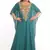 RAMA GREEN GEORGETTE EMBROIDERED ZARI WORK FARASHA