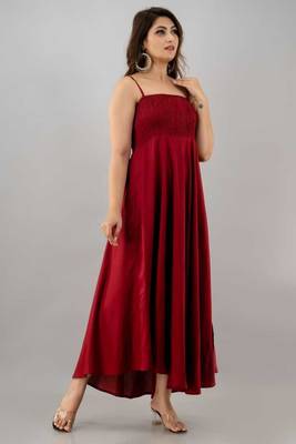 Women's Beautiful Heavy Rayon strip tier pattern Western Top 3