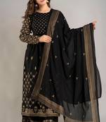 Women's Beautiful Heavy Printed Anarkali Kurti With Printed Palazzo And Dupatta 