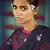 Magenta digital print cotton salwar