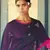 Magenta digital print cotton salwar
