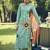 Green digital print cotton salwar