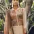 Cream digital print cotton salwar