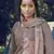 Brown digital print cotton salwar