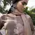 Brown digital print cotton salwar