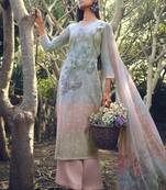 Multicolor digital print cotton salwar