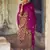 Orange digital print cotton salwar