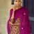 Orange digital print cotton salwar