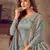 Grey jacquard cotton salwar