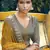 Olive embroidered satin salwar
