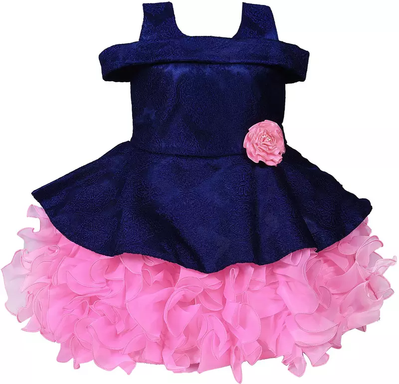 Multicolor Velvet stitched Sleeveless   dress