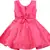 Pink satin stitched Sleeveless   dress