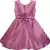 Purple satin stitched Short Sleeve   dress