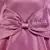 Purple satin stitched Short Sleeve   dress