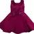 Purple satin stitched Sleeveless   dress