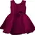 Purple satin stitched Sleeveless   dress