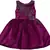 Purple satin stitched Sleeveless   dress