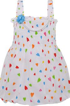 blue Cotton  stitched Sleeveless   dress