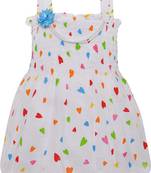 blue Cotton  stitched Sleeveless   dress