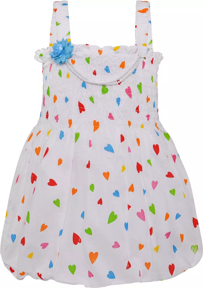 blue Cotton  stitched Sleeveless   dress