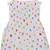 blue Cotton  stitched Sleeveless   dress