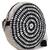 Mandala Natural & Black Acro Wool & Canvas Croatia Geometric Sling Bag