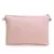 Blush Baby Pink & Gold Faux Silk Floral Emroidered Sling Bag