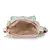 Rangoli Mint Green & Peach Polycotton Floral Digital Print Sling Bag