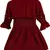 Maroon Cotton  stitched Sleeveless   dress