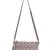 Ghoomar Silver, Pastel Pink & Multi Acrylic Jacquard Geometric Floral Embellished Sling Bag