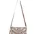 Ghoomar Pastel Pink & Multi Acrylic Jacquard &  Leatherette Ethnic Motifs Embellished Sling Bag