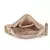 Ghoomar Pastel Pink & Multi Acrylic Jacquard &  Leatherette Ethnic Motifs Embellished Sling Bag